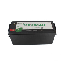 Polinovel AF 12 Volt Lithium Ion 12V 200AH LifePO4 -Batterie für Solarsystem RV -Boot